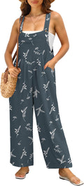 IWOLLENCE Women's Summer Jumpsuit Overalls - Lightweight Boho Romper