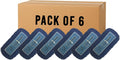 Heavy-Duty Industrial Closed-Loop Dust Mops - 6 Pack 18 in - Durable