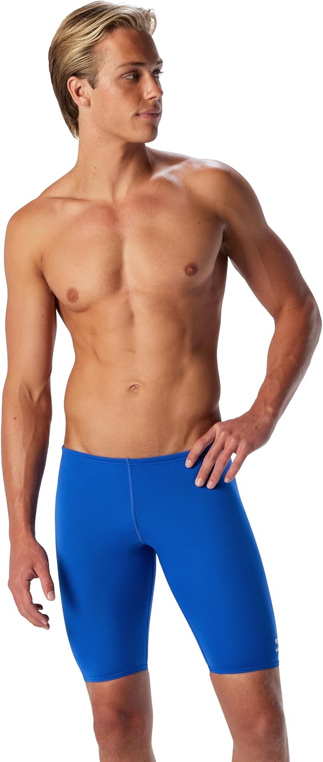 Speedo Men's Swimsuit Jammer Endurance+ Solid for Adults
