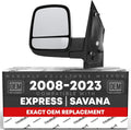 Driver Side Mirror Compatible with 2008-2021 Express & Savana - Manual