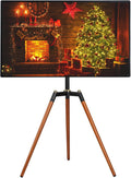Universal Tripod Easel TV Stand for 32-65 in TVs - Height Adjustable