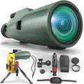 High Powered 12x56 Monocular Telescope for Outdoor Adventures