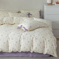 Coquette Purple Floral Comforter Set Full - Soft All-Season Comfort
