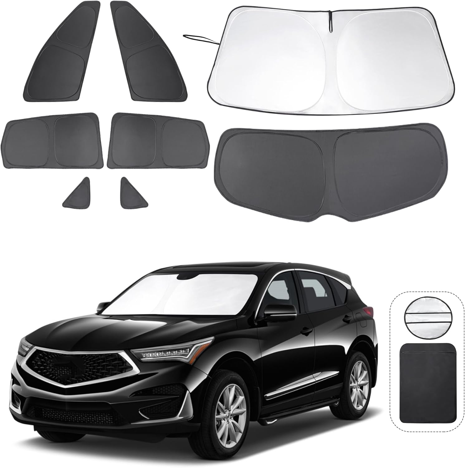 Custom Fit Windshield Sun Shade for Acura RDX 2019-2026