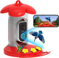 Hummingbird Feeder with Camera for Outdoor - 2K QHD Video