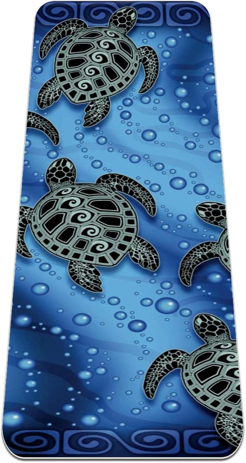 Eco-Friendly Non-Slip Yoga Mat: Anti-Tear 1/4 Thick Workout Mat