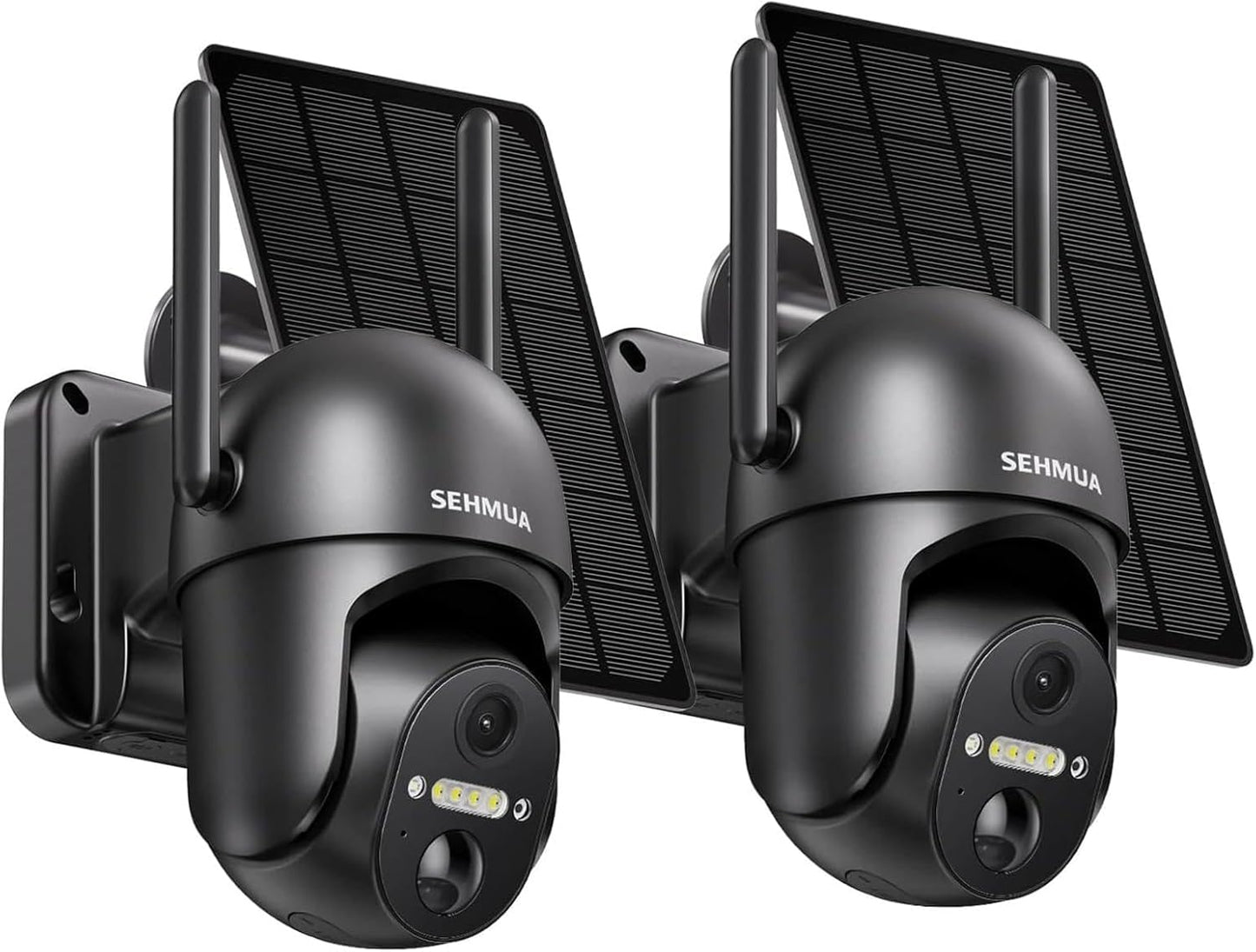 2 Pack Outdoor Wireless Security Cameras with 2K Night Vision