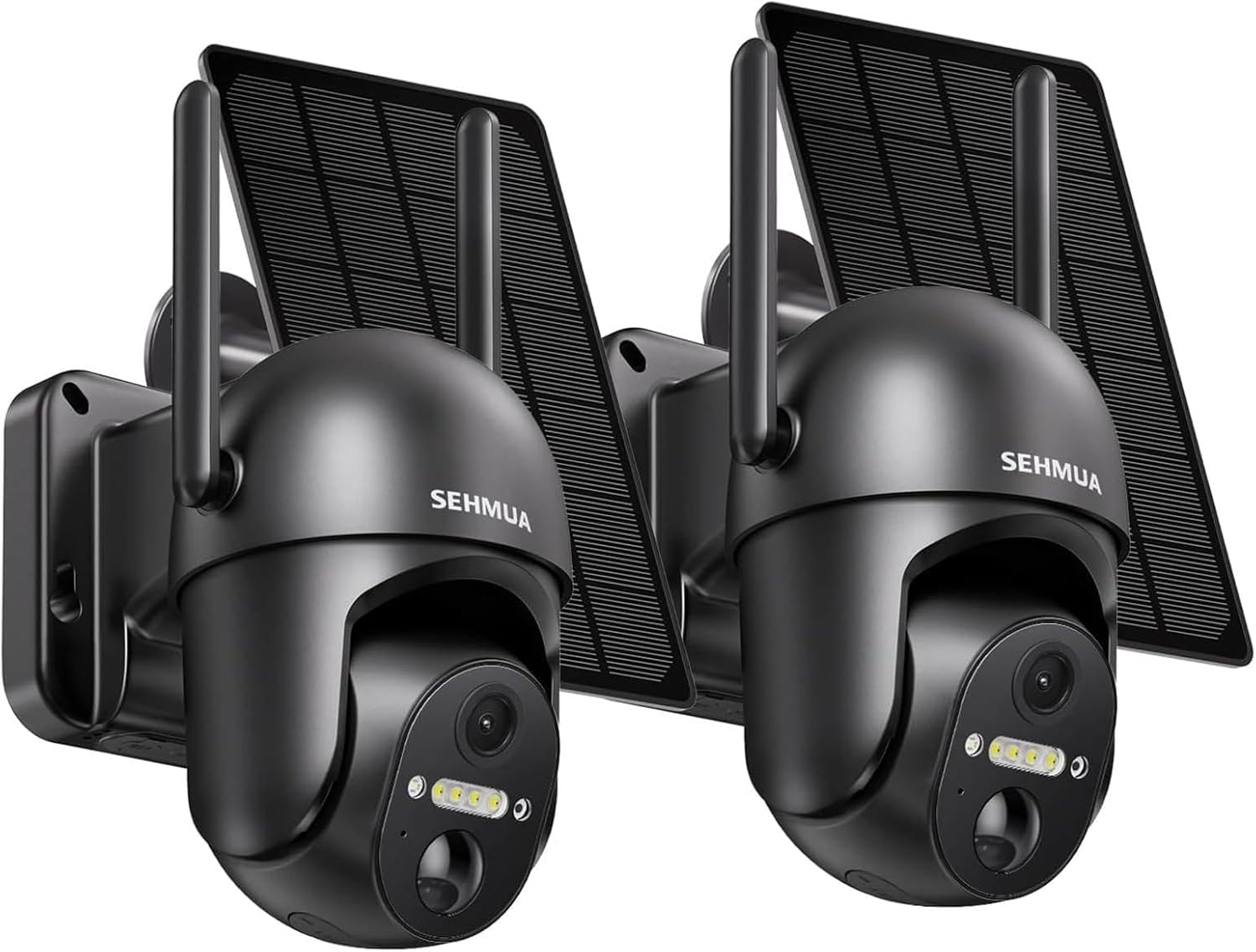2 Pack Outdoor Wireless Security Cameras with 2K Night Vision