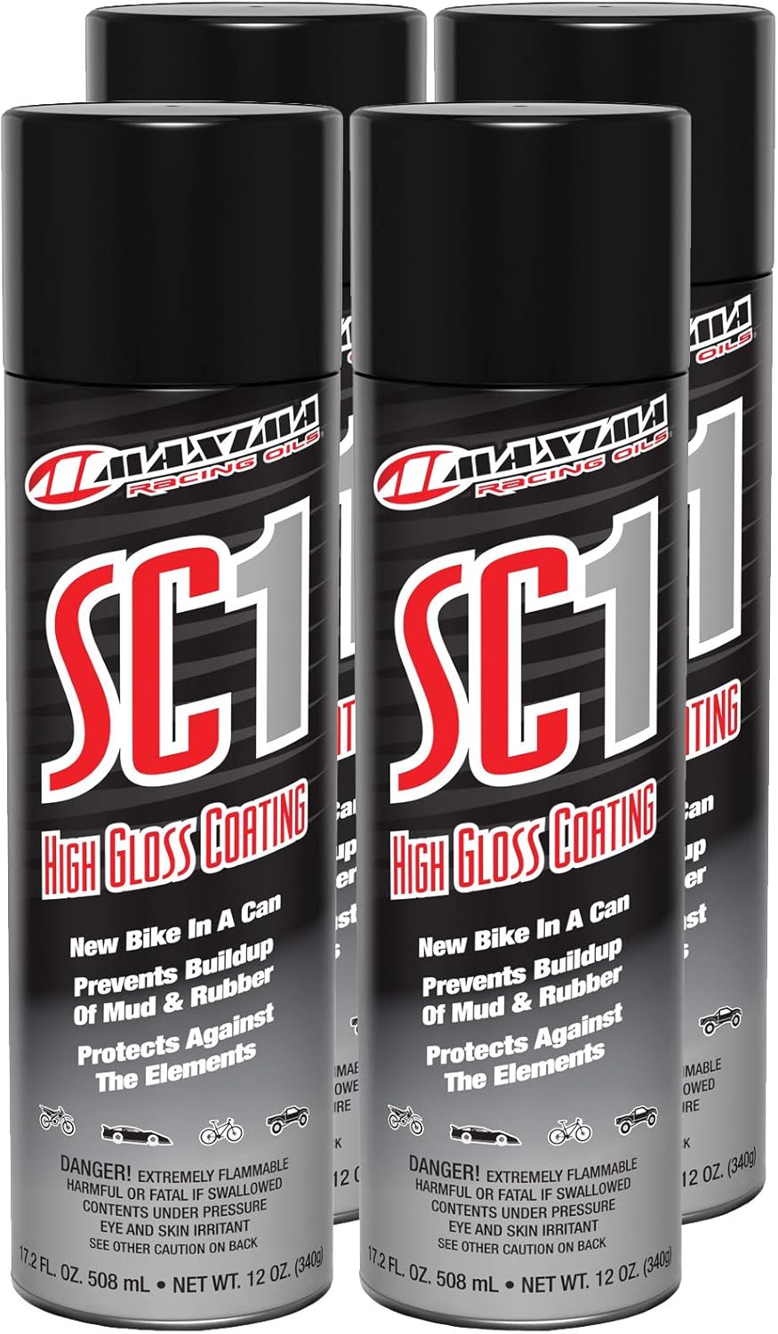 Maxima SC1 High Gloss Coating for Powersports - 4-Pack
