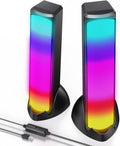Computer Speakers RGB PC Speakers with Full Screen LED Breathing Light