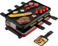 Classic 8-Person Raclette Party Grill - Tabletop Entertaining