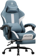 GTRACING Gaming Chair with Foot Rest & Pocket Spring Cushion