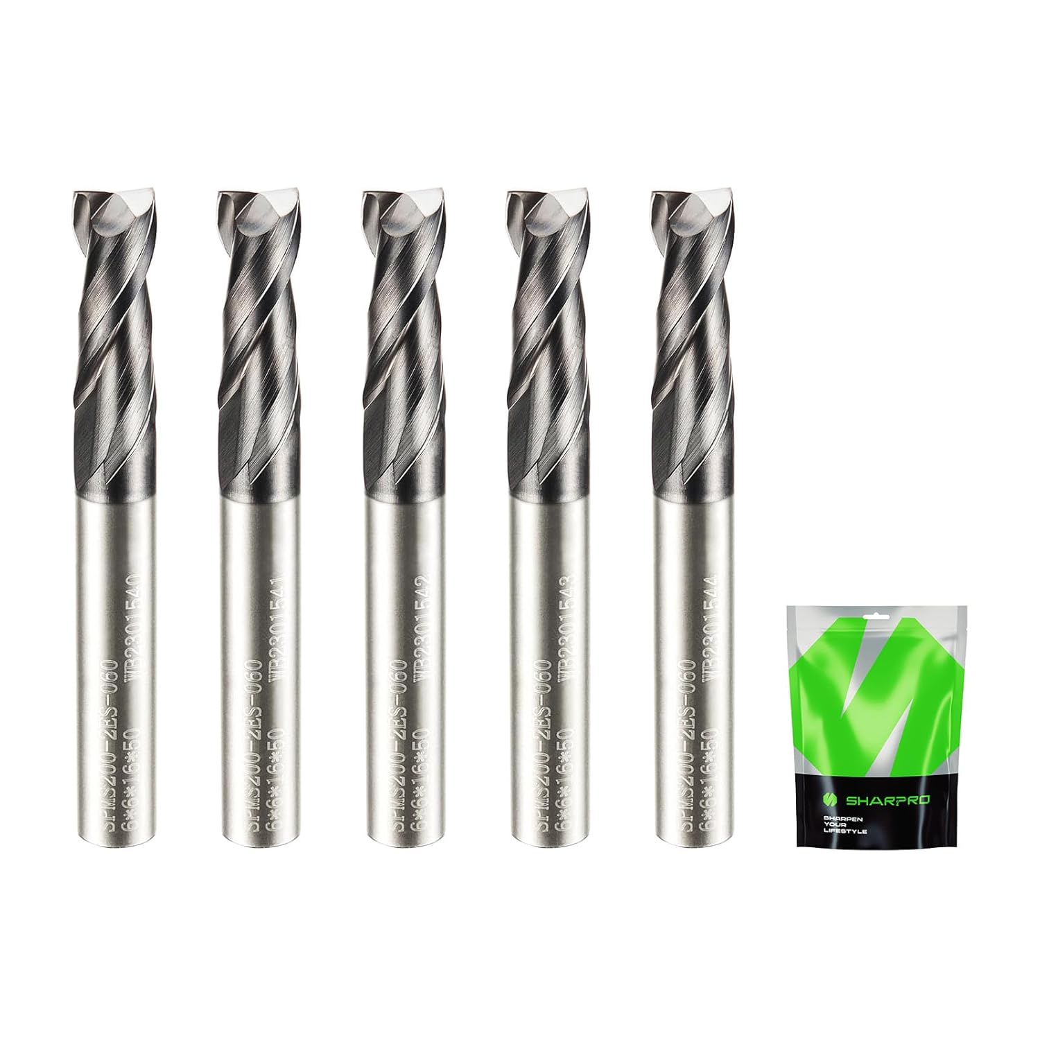 6MM End Mills for CNC Router Bits - Precision Carbide Tools