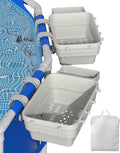 Poolside Storage Basket for Above Ground Pools - Neat Pool