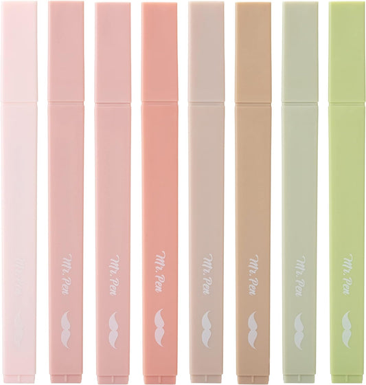 Boho Chic Highlighters, No Bleed, Chisel Tip