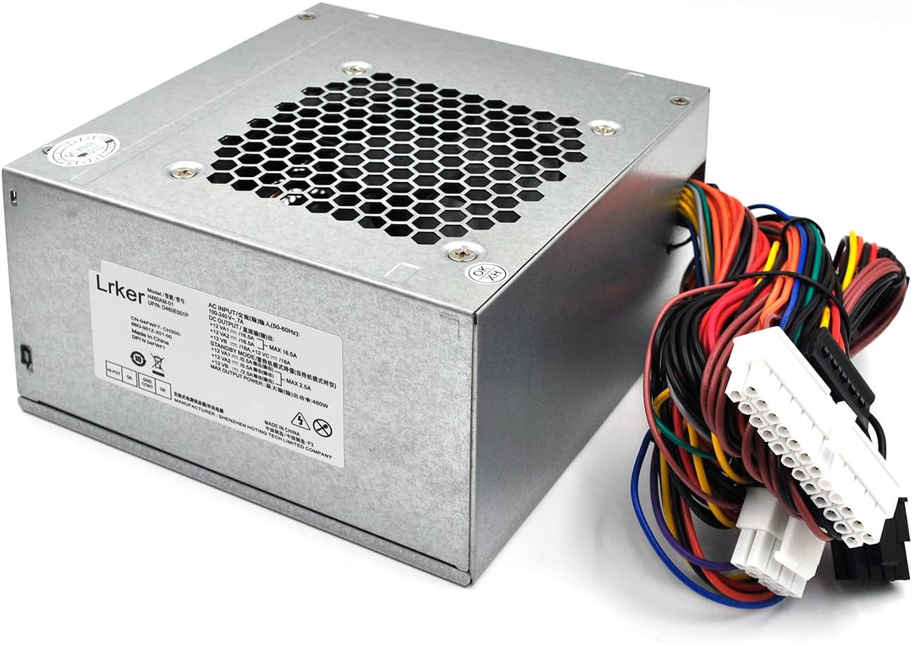 460W Power Supply Compatible with Dell XPS and Alienware Models