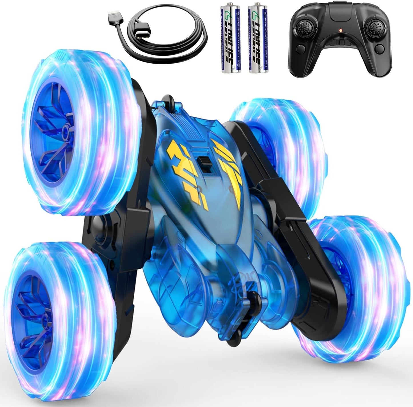 Rechargeable 360 Stunt RC Car for Kids, RacingFun