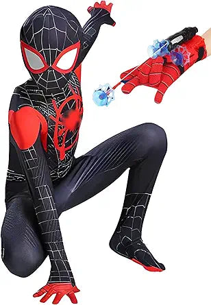 Superhero Spandex Costume For Kids - Lycra Fabric Bodysuit