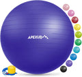 Yoga & Pilates Exercise Ball with 700 lb Capacity - Anti Slip
