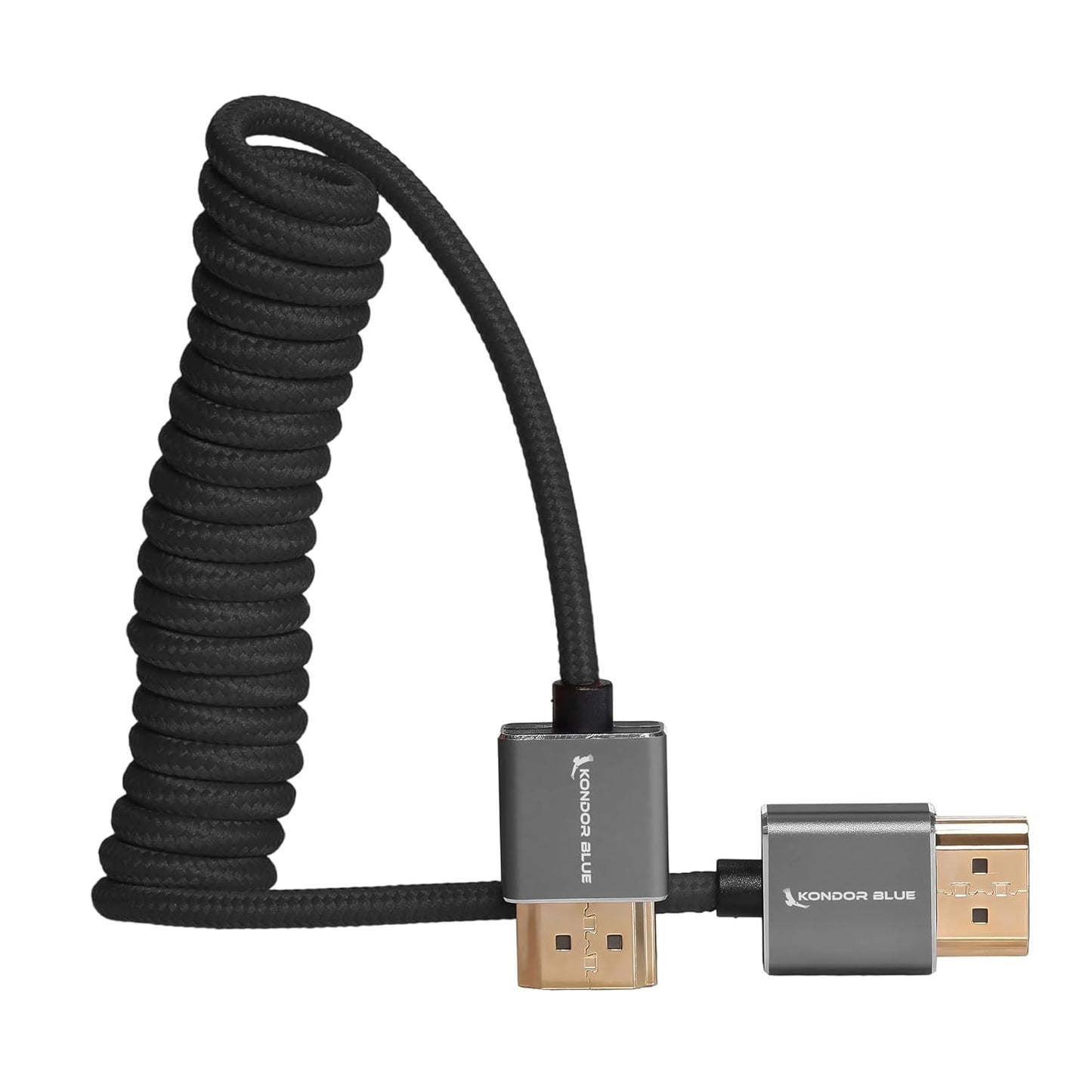 Ultra Compact 4K HDMI Coiled Cable - Crystal Clear Video!