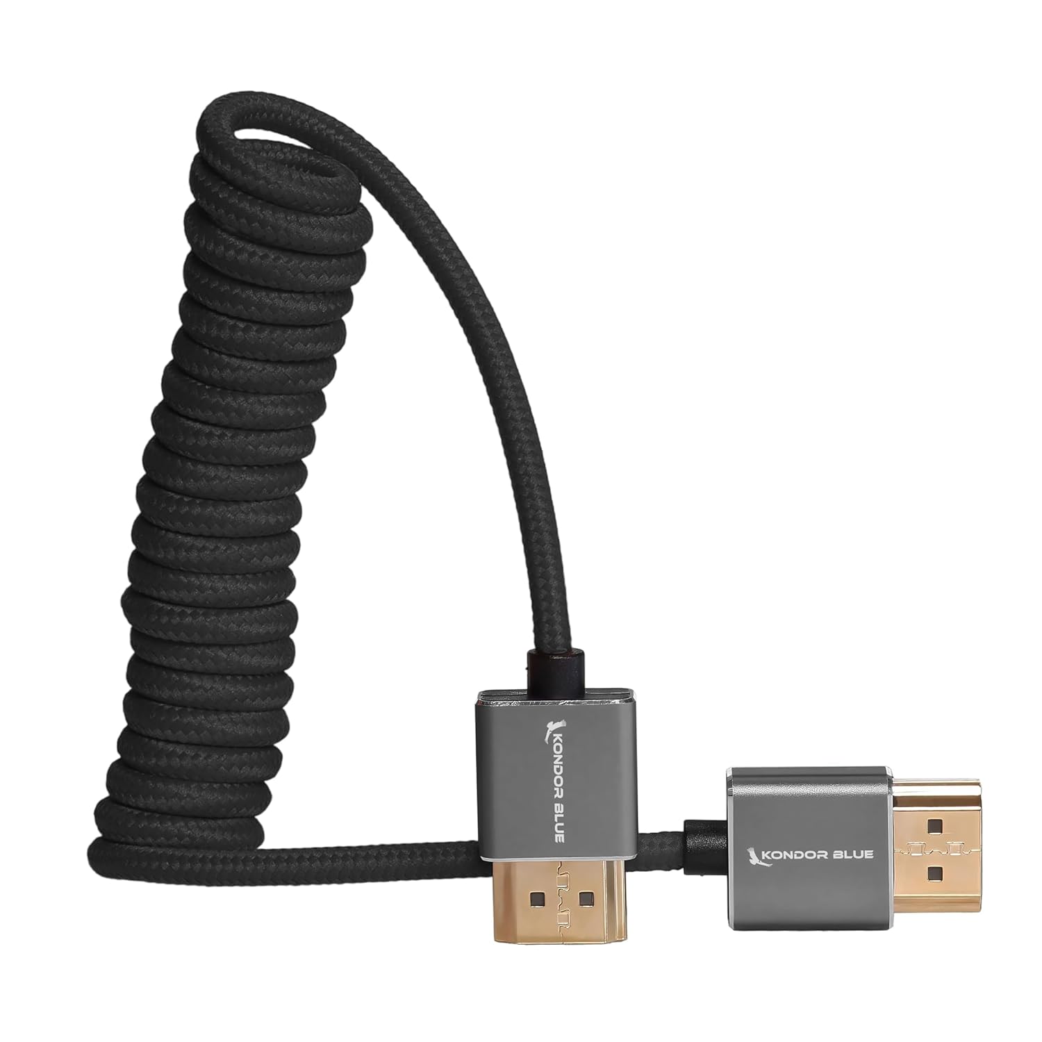 Ultra Compact 4K HDMI Coiled Cable - Crystal Clear Video!