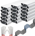 Spring Wire & Lock Channel 10-Set Kit - Secure Greenhouse Film Fixing