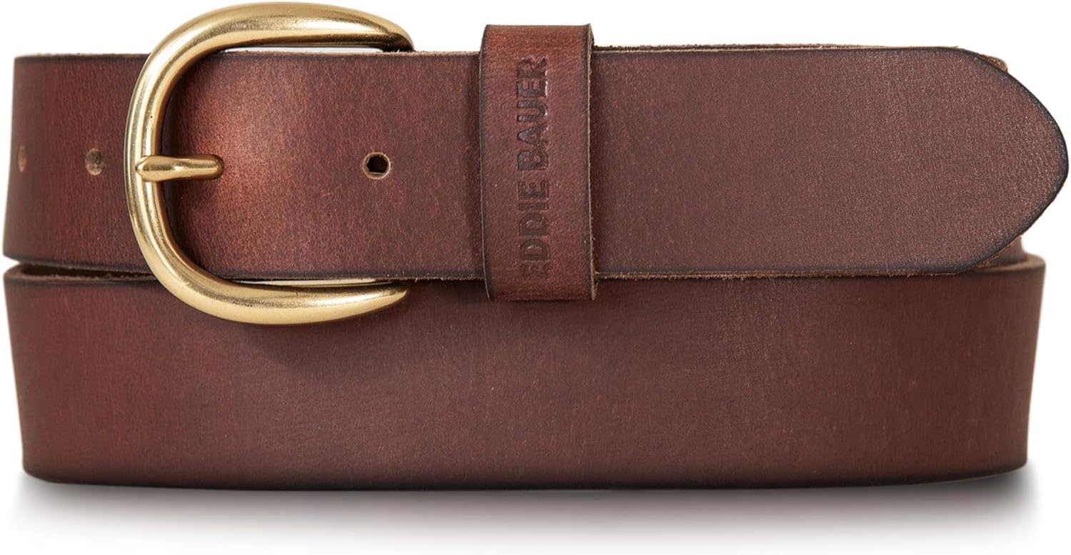 Eddie Bauer Women's Casual Leather Belts for Everyday Style