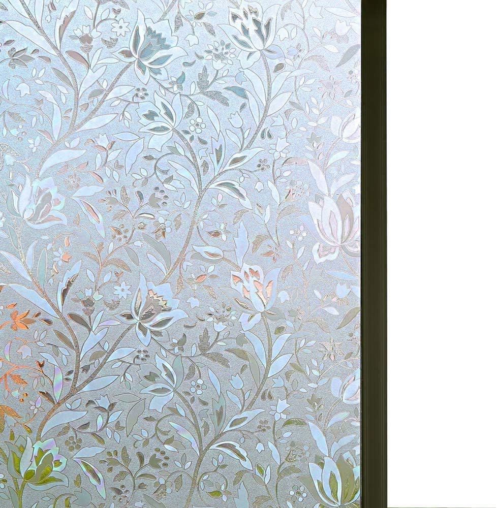 Niviy 3D Static Cling Window Film for Privacy and Decor