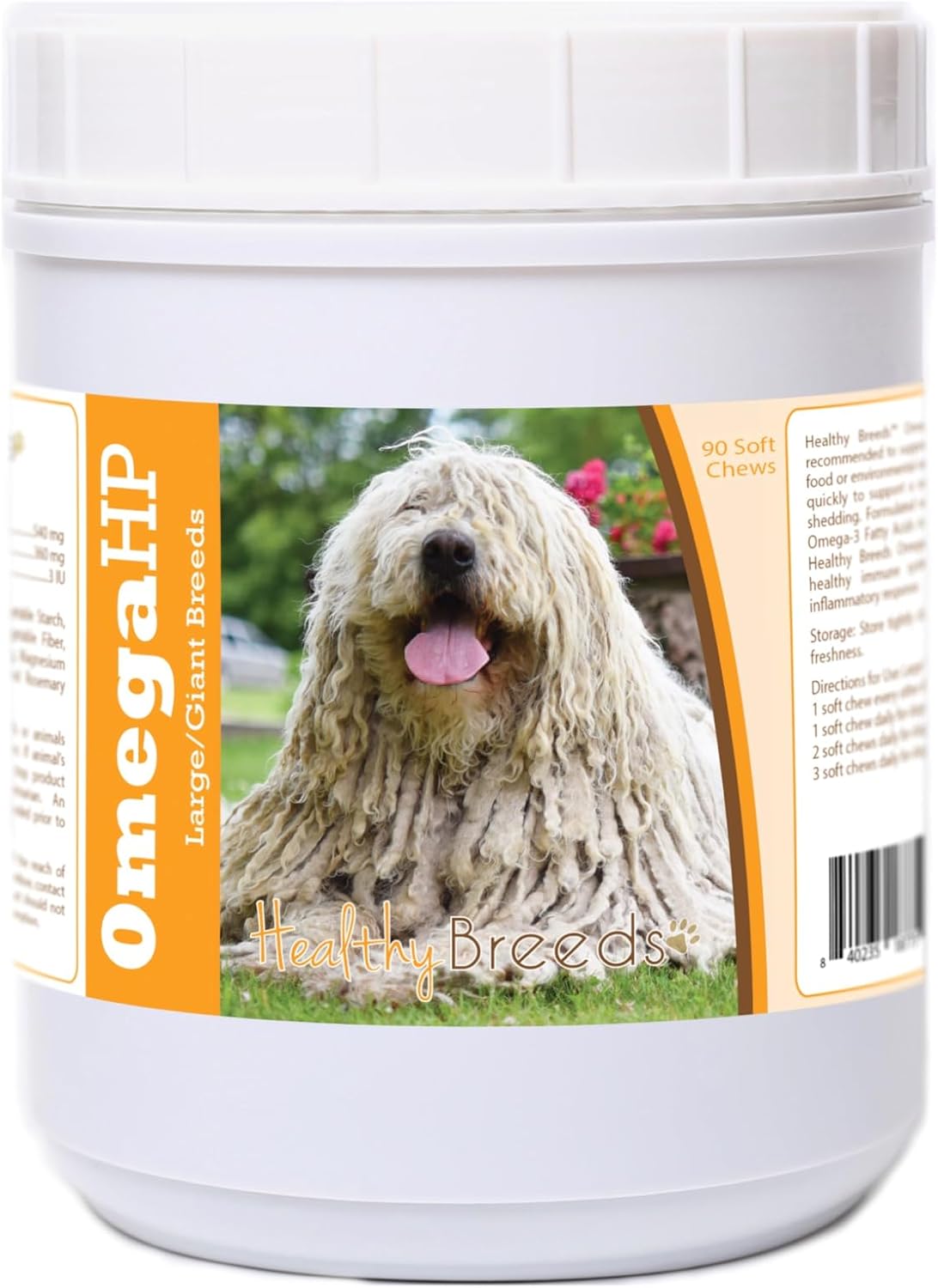 Healthy Breeds Omega HP Soft Chews for Dog Skin and Coat Care