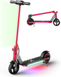 Foldable Electric Scooter for Kids - Bright LED Lights & Dual Brakes