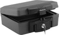 SentrySafe Fireproof and Waterproof Safe Portable Lock Box - Secure
