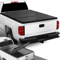 Hard Tri-Fold Tonneau Cover Compatible with 14-19 Silverado Sierra