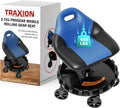 Traxion 400lb ProGear Mobile Rolling Gear Seat - Durable Comfort