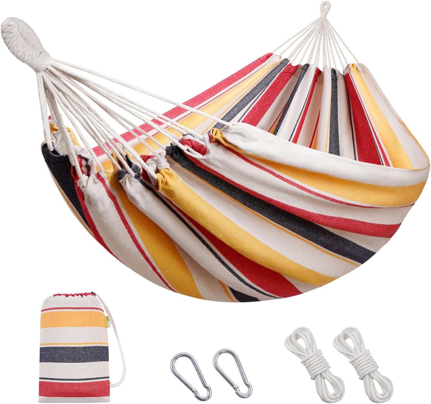 HappyPicnic Double Hammock for 2 Persons - Portable and Cozy