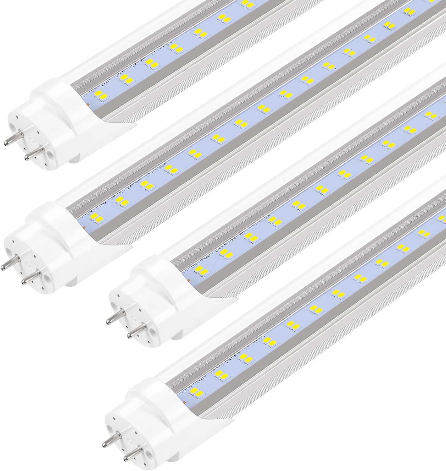 Fluorescent Light Bulbs 48 inch T8 LED Bulbs for Bright Spaces
