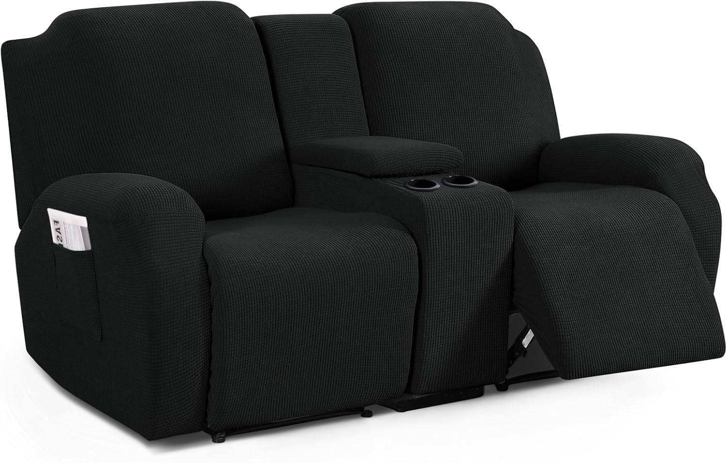 Stretch Loveseat Recliner Cover with Console for Ultimate Protection