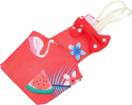 Adjustable Chicken Diaper with Bow Tie - Stylish & Washable!