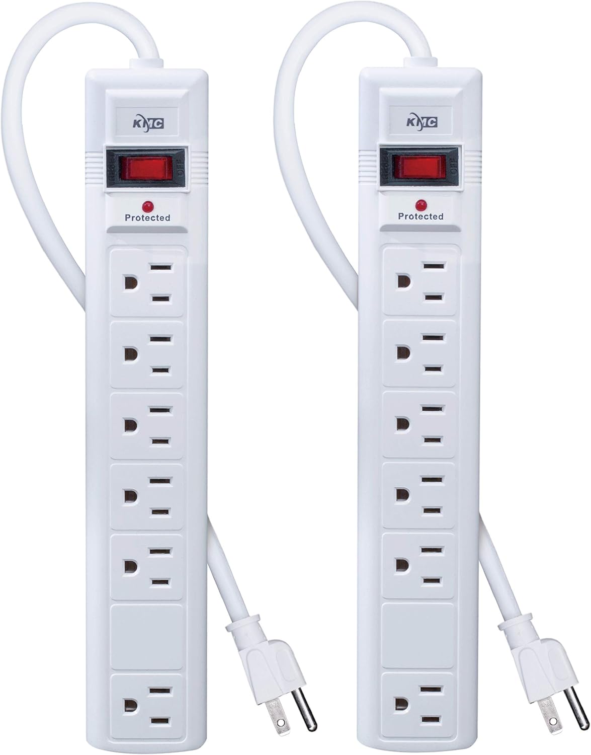 Protect Your Devices x2 with KMC Surge Strip