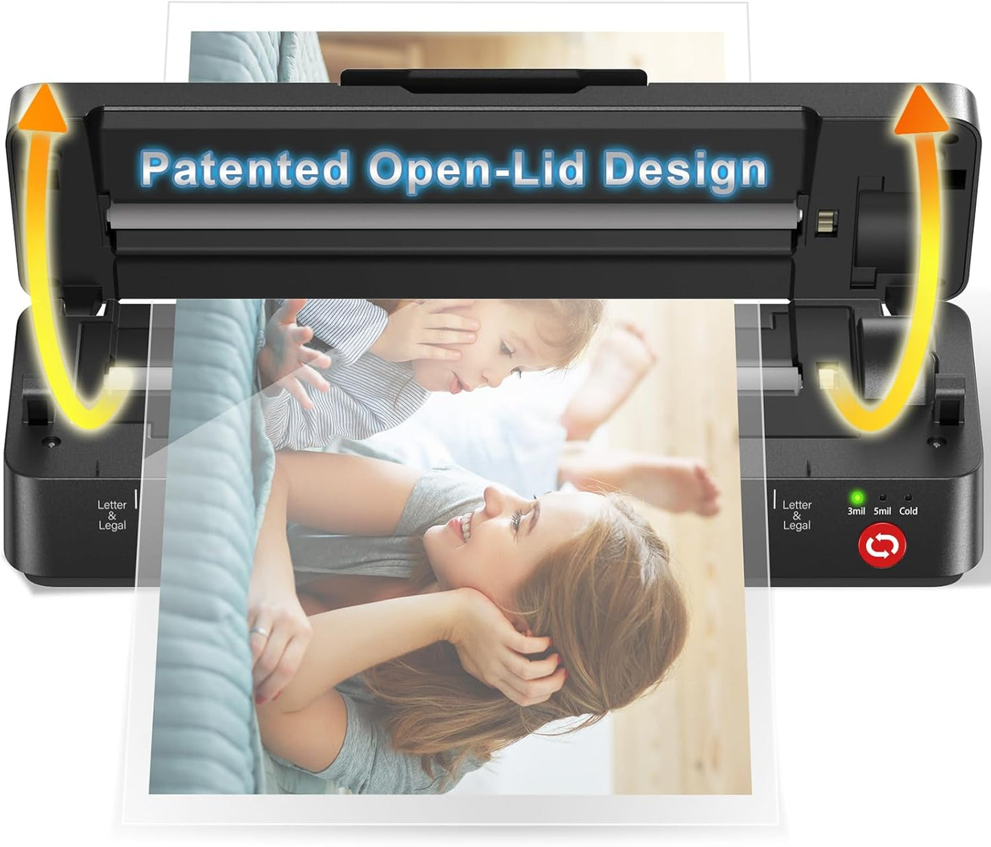 Gasbye 9-Inch Laminator: Jam-Removal in 5s