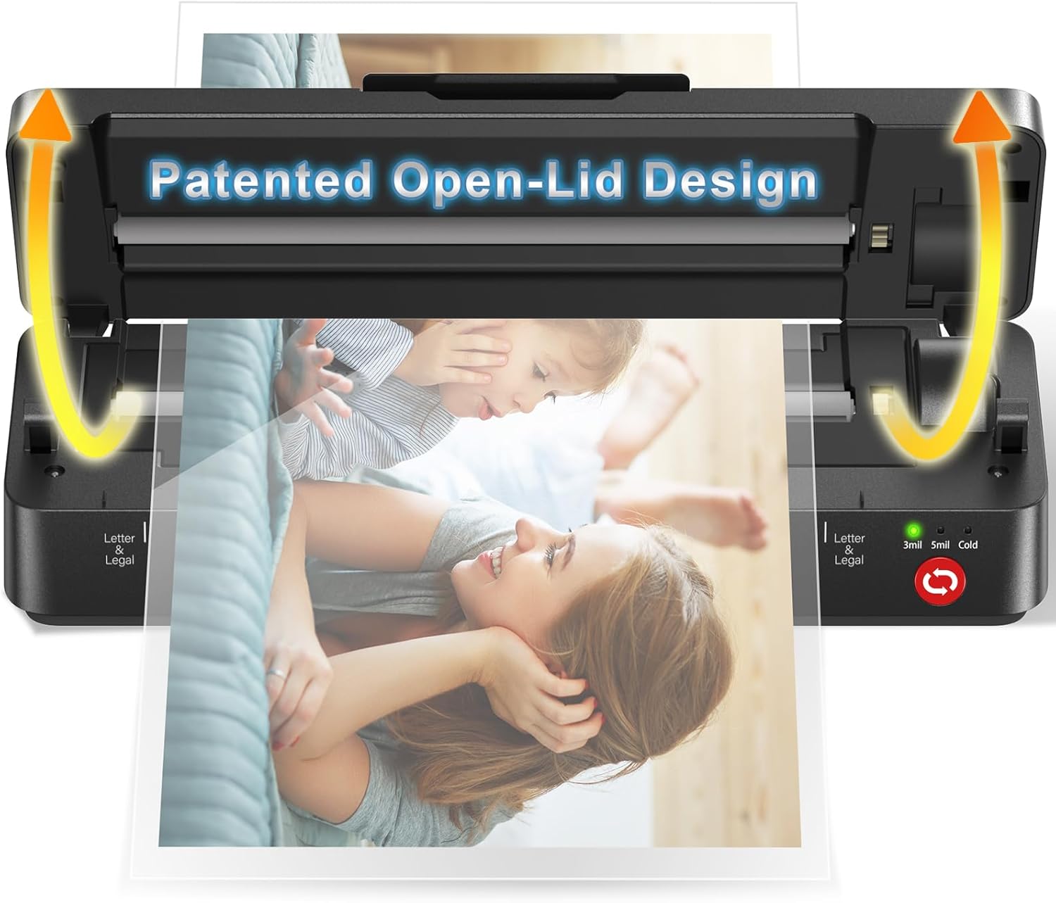 Gasbye 9-Inch Laminator: Jam-Removal in 5s