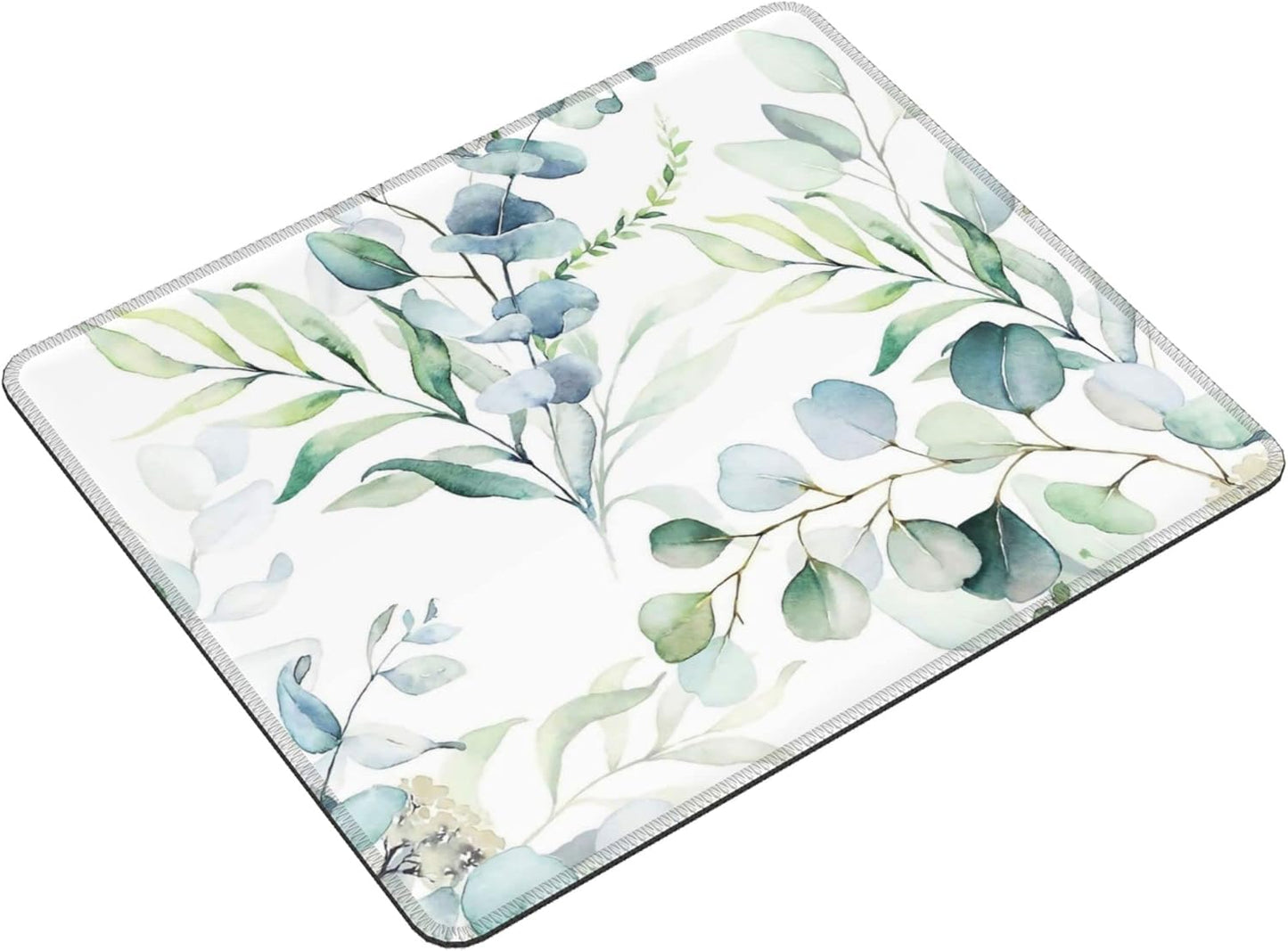 Non-Slip Cute Green Grass Mouse Pad for Efficient Workstation