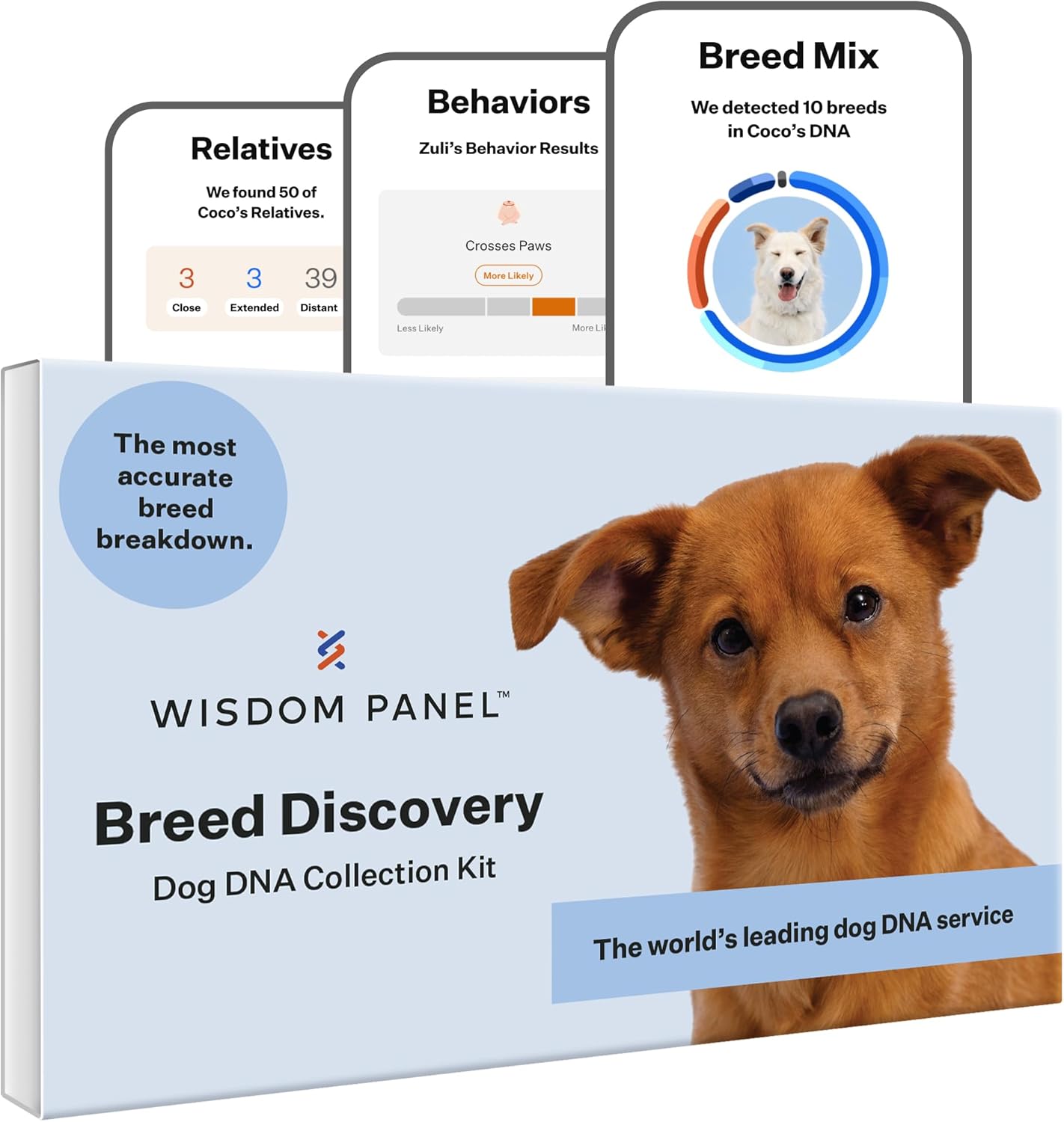 Wisdom Panel Dog DNA Kit for Accurate Breed Identification