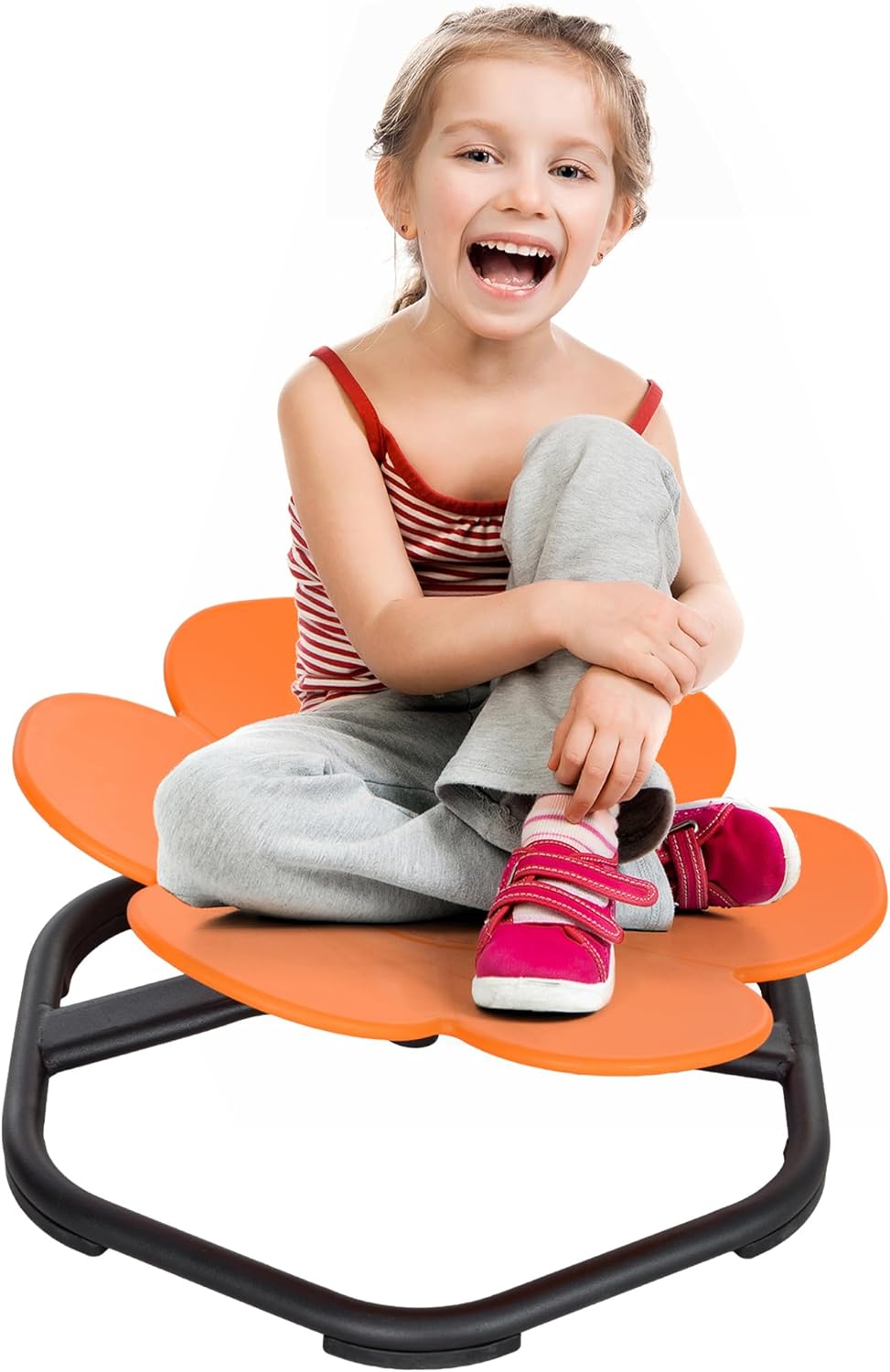 Qaba Kids Swivel Sensory Chair, Improve Balance & Coordination