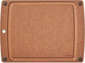 All-in-One 17.5 in x 13 in Cutting Board in Nutmeg - Versatile Kitchen