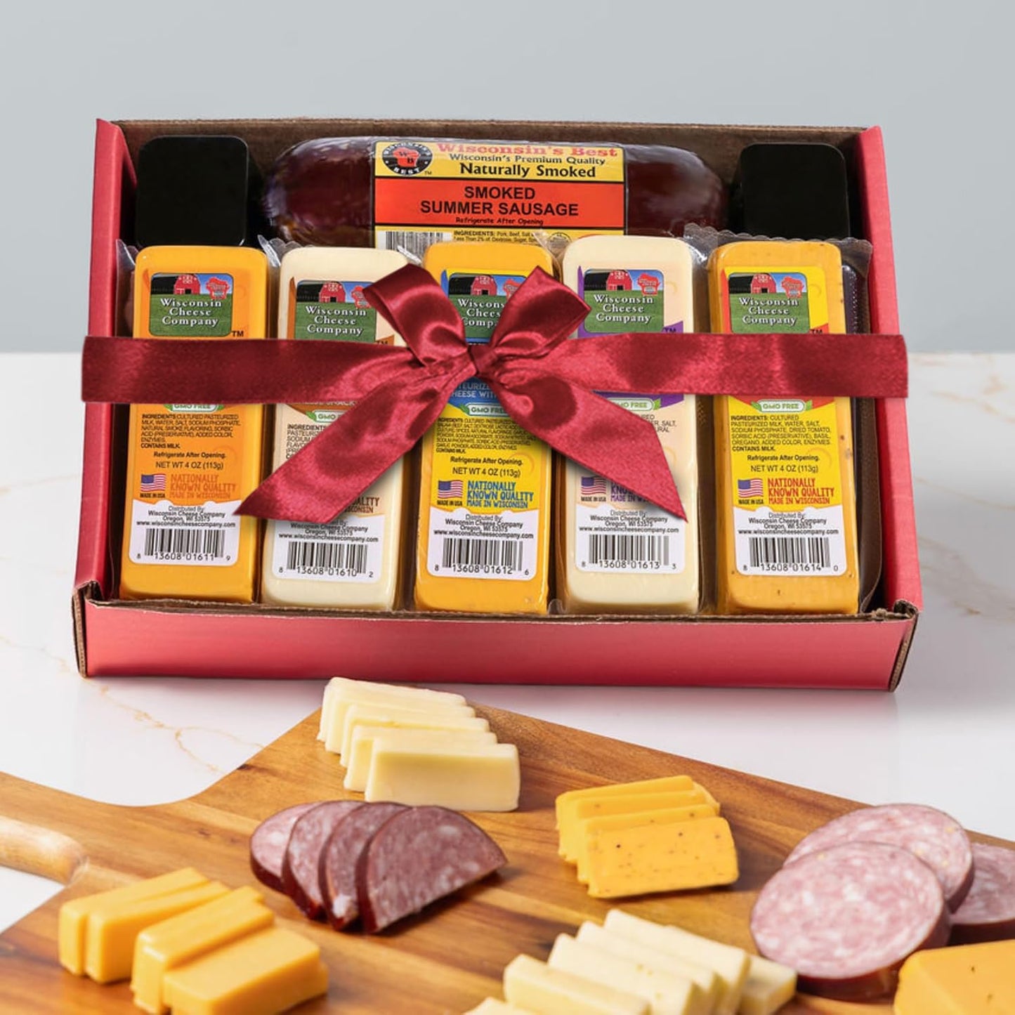 Wisconsin Cheese Company Specialty Cheese Gift Box for All Occasions