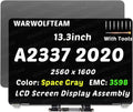 Replacement for MacBookAir10,1 13.3in M1 2020 LCD Assembly - Space