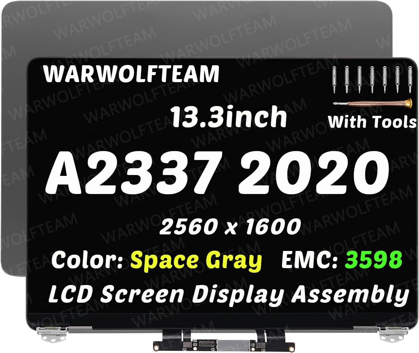 Replacement for MacBook Air 13.3 in M1 2020 Full LCD Screen