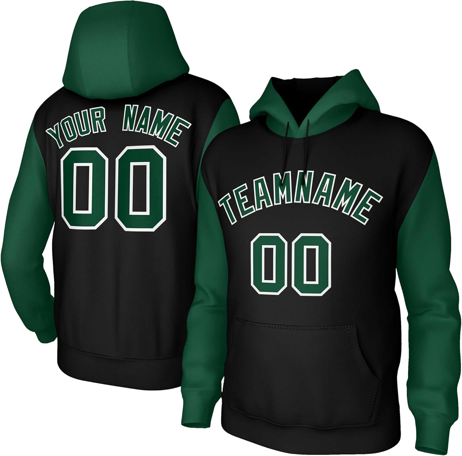 Custom Stitched Team Hoodie | Personalized Logo & Name