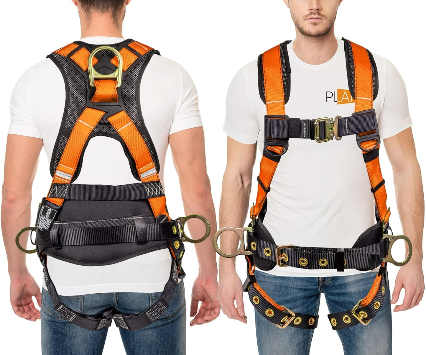 Palmer Safety Hammerhead 5pt Safety Harness for Fall Protection