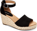 Style & Co. Womens Seleene Wedge Sandals - Classic 3in Black